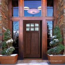 Hot Sale Craftsman Solid Wood Exterior Doors